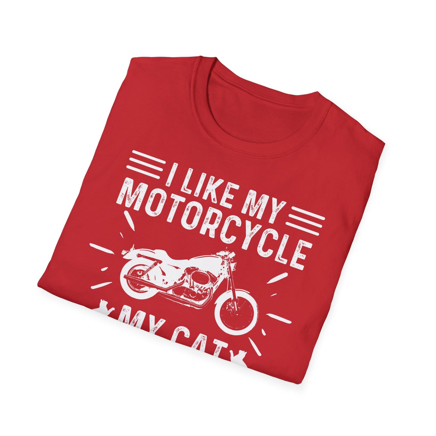 I Like My Motorcycle Vintage Design Motorcycle T-Shirt