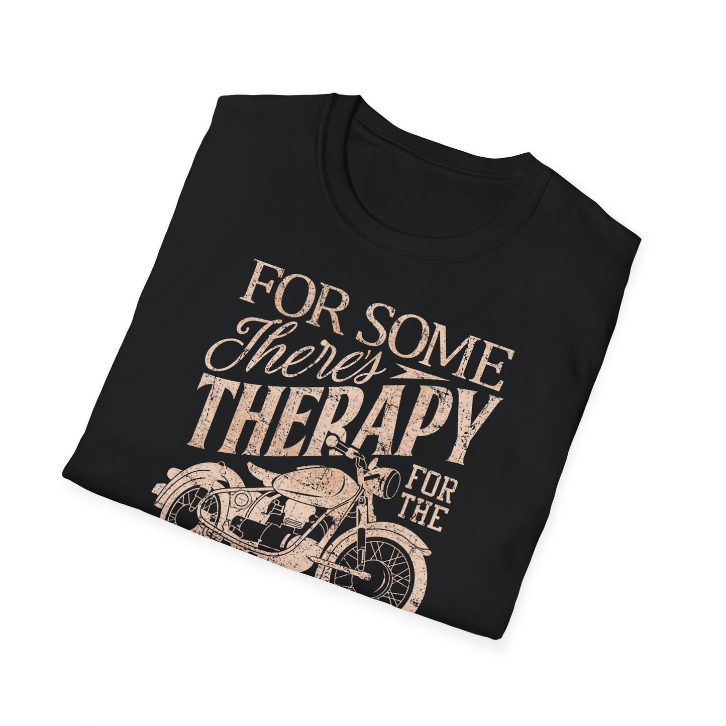 Motorcycle Therapy T-Shirt Vintage Design Motorcycle T Shirt
