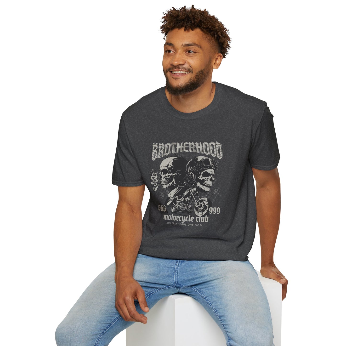 Brotherhood Motorcycle Club Vintage Design Motorcycle T-Shirt