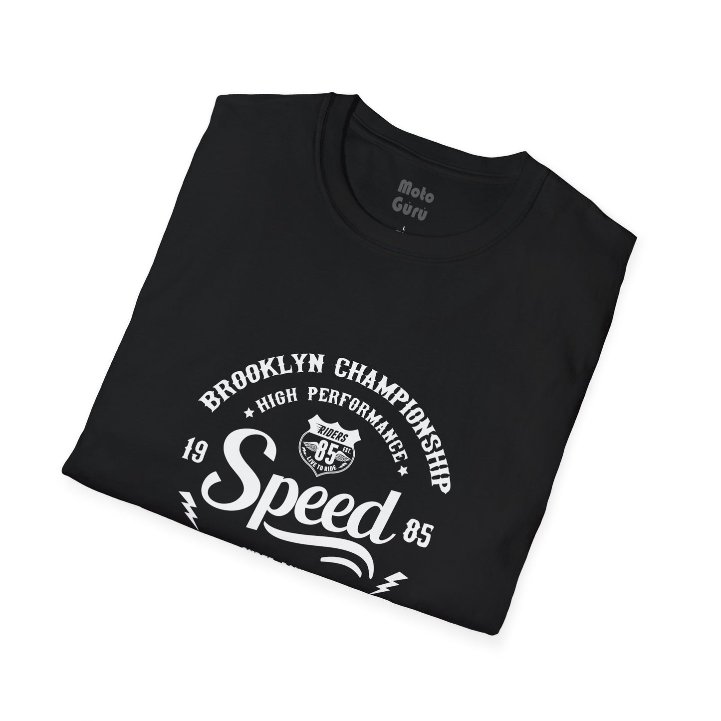 Speed Sign Vintage Design Motorcycle T-Shirt