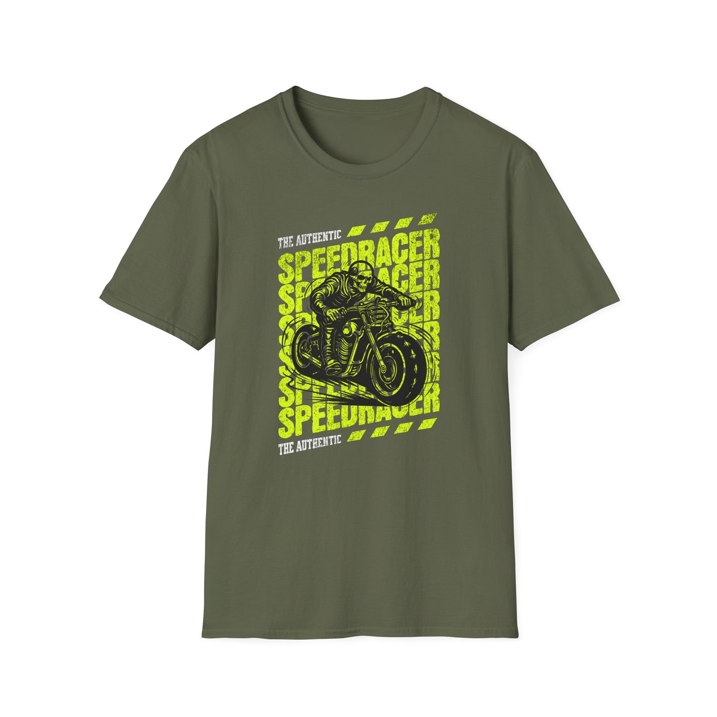 Speedracer Vintage Design Biker T shirt