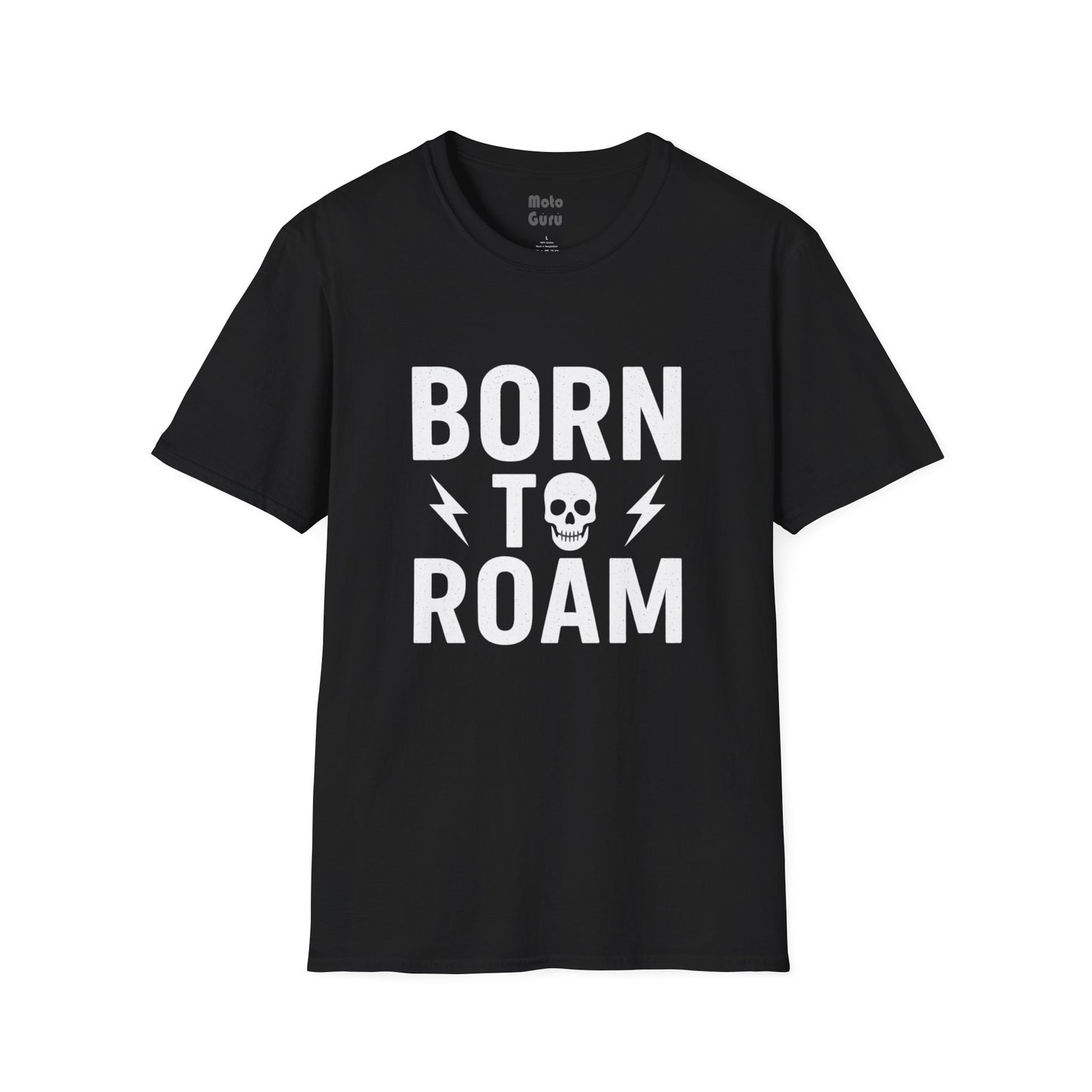 Born to Roam Unisex Vintage Desing Motorcycle T-Shirt