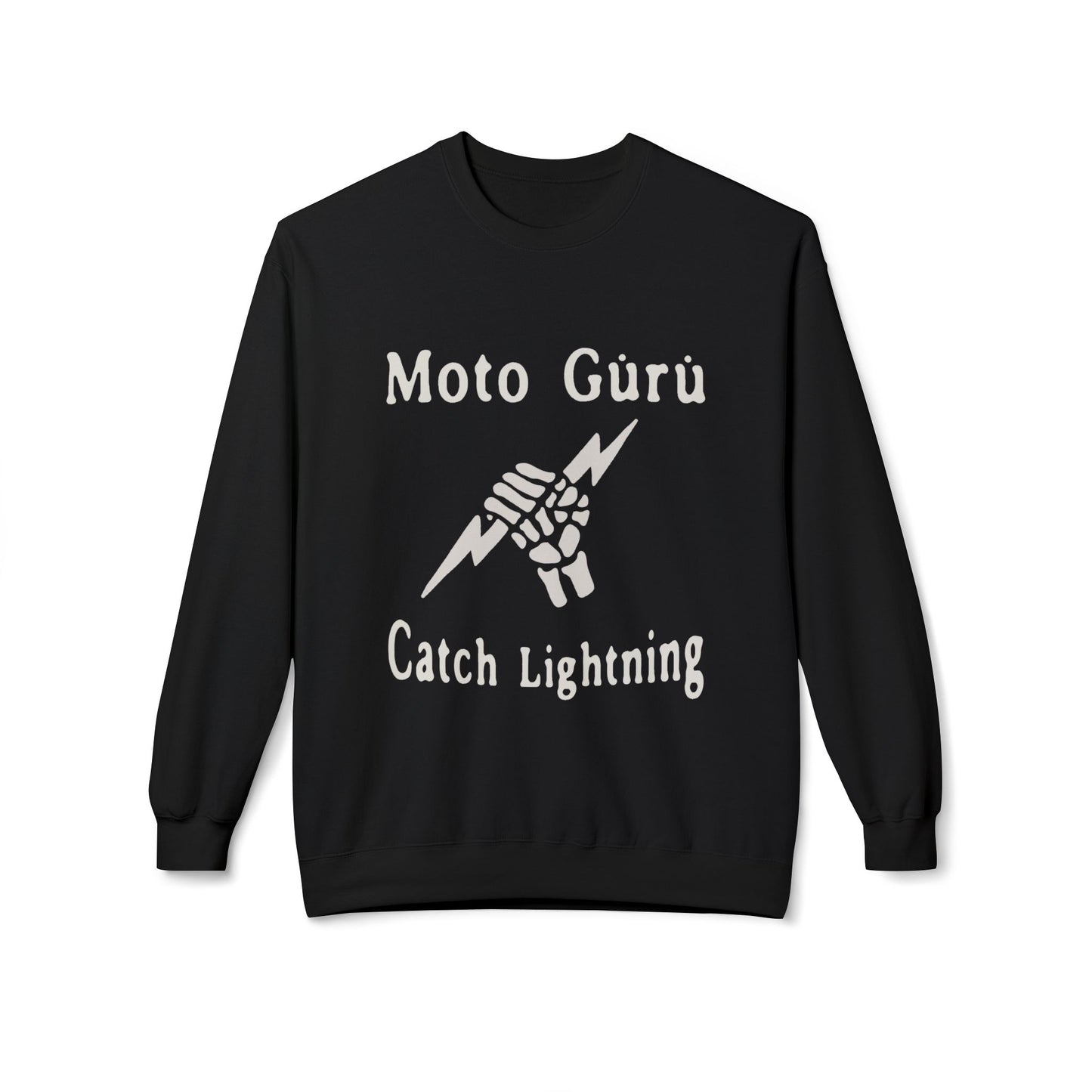 Catch Lightning Vintage Design Motorcycle Sweatshirt