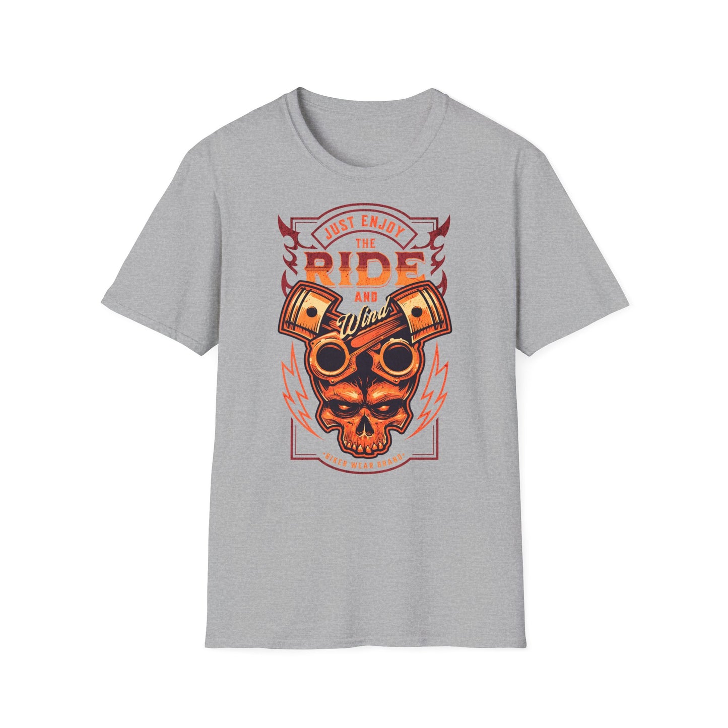 Just Enjoy the Ride Vintage Design Motorcycle T-Shirt