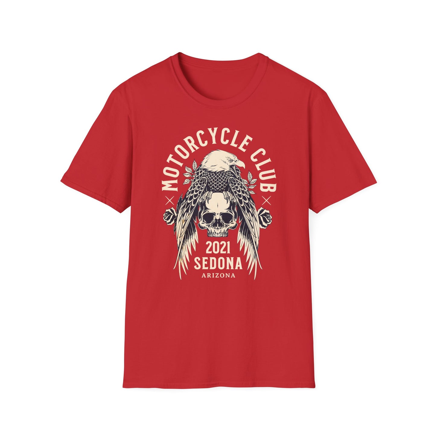 Motorcycle Club Sedona Vintage Design Motorcycle T-Shirt