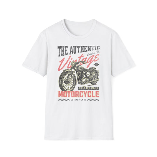 Vintage Motorcycle Vintage Design Biker T shirt