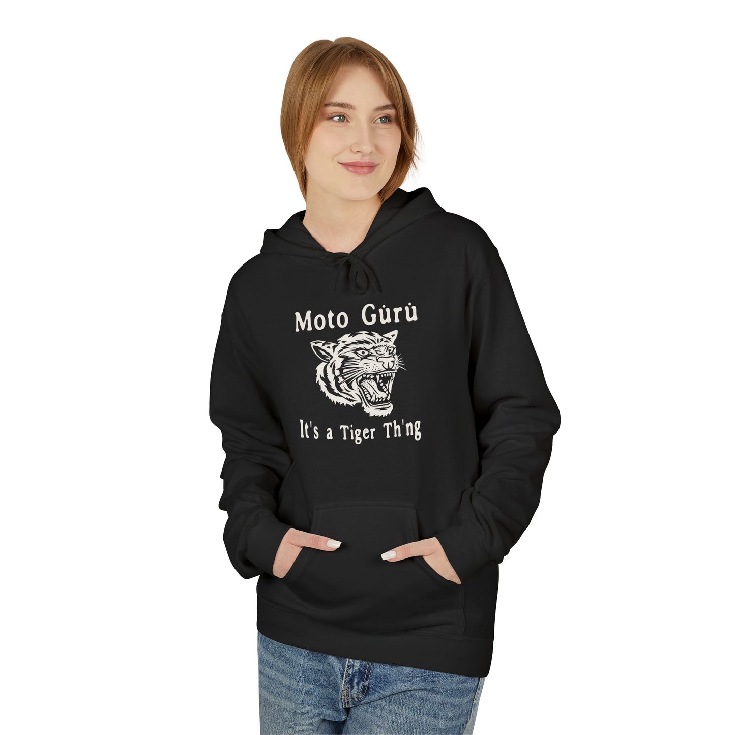It's a Tiger Th'ng Vintage Design Motorcycle Hoodie