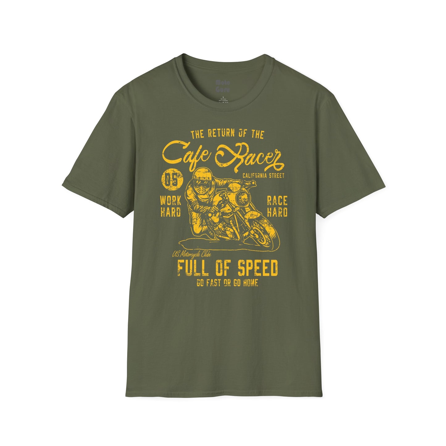 Cafe Racer Vintage Design Motorcycle T-Shirt