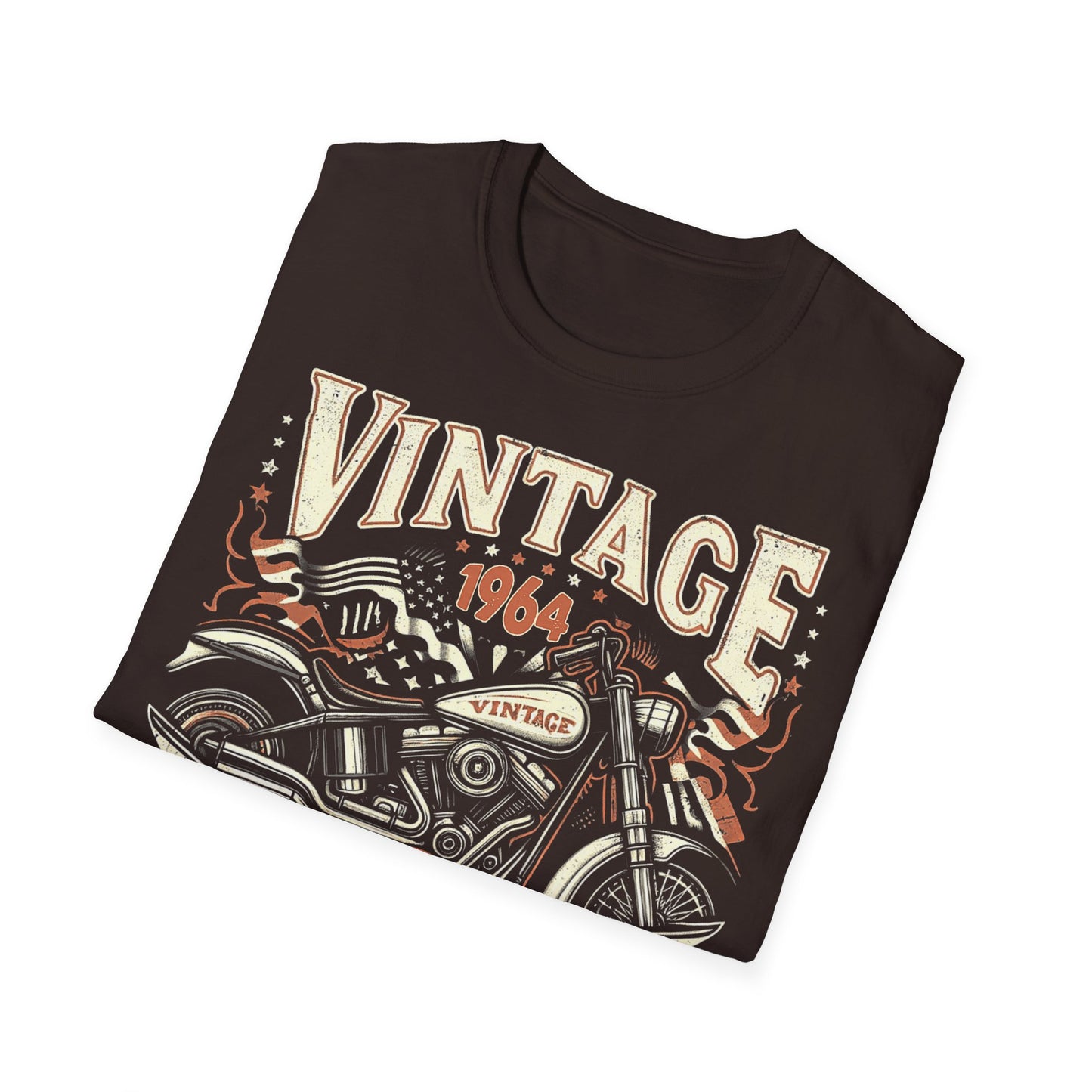 Vintage 1964 Vintage Design Motorcycle T-Shirt