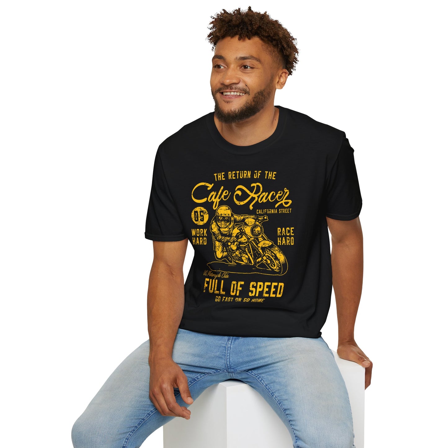 Cafe Racer Vintage Design Motorcycle T-Shirt
