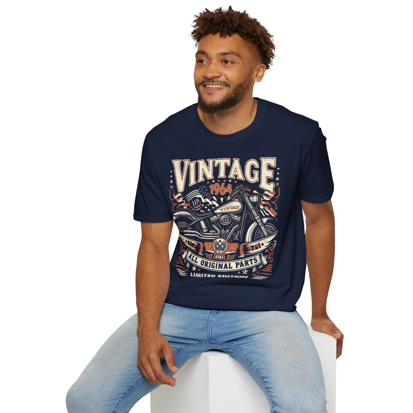 Vintage 1964 Vintage Design Motorcycle T-Shirt