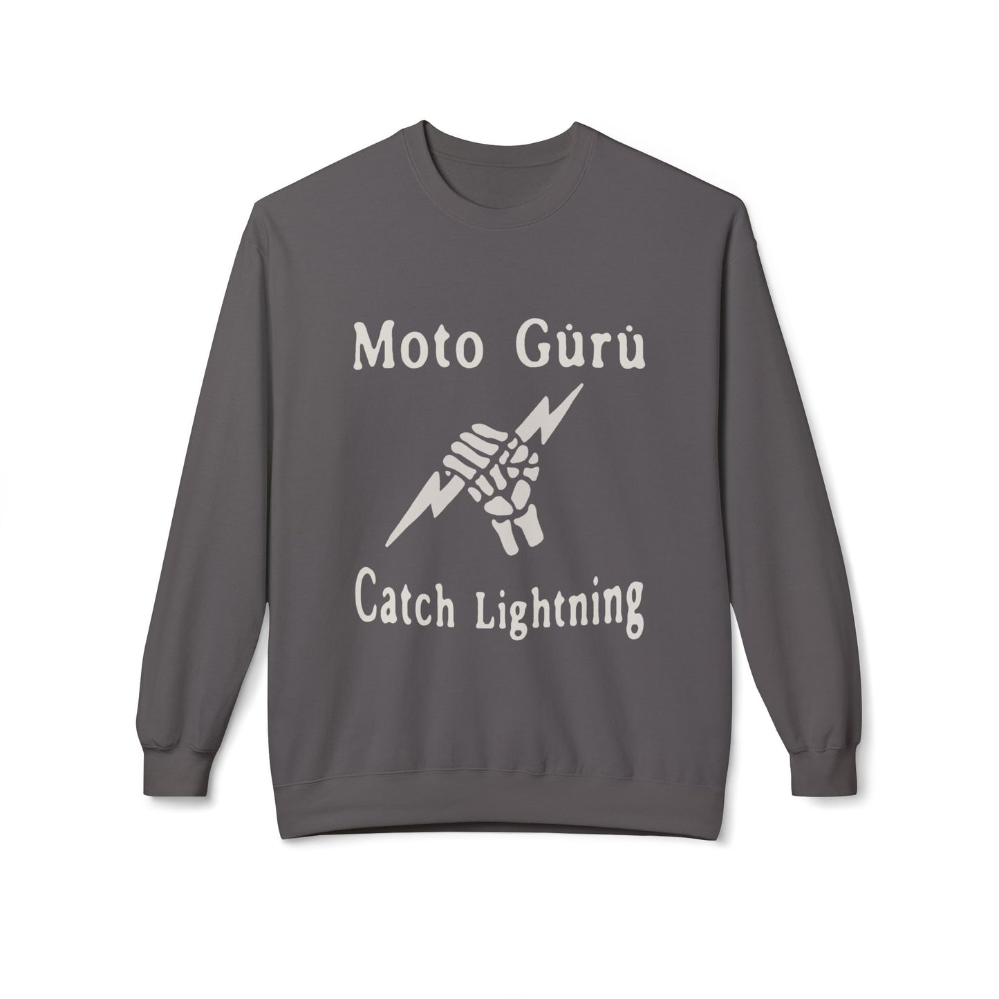 Catch Lightning Vintage Design Motorcycle Sweatshirt