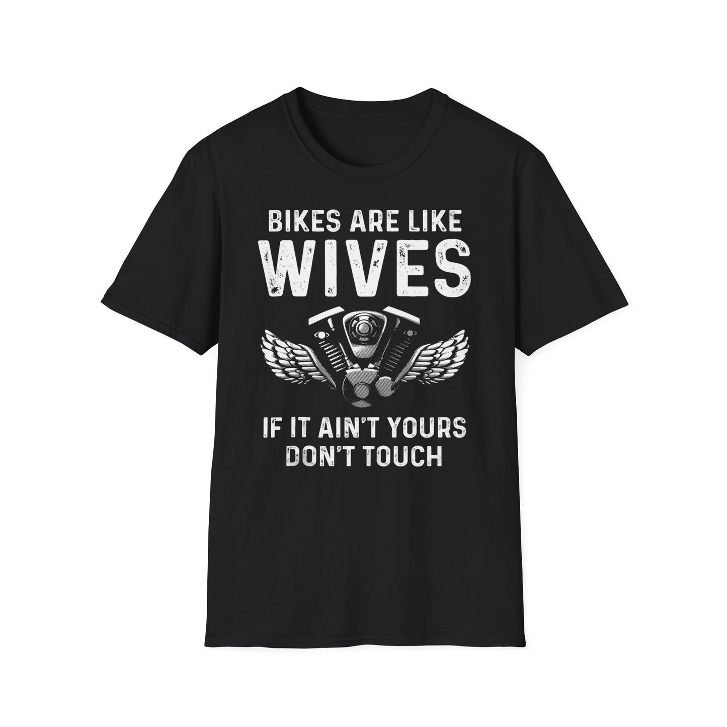 Bikes Are Like Wives Vintage Design Motorcycle T Shirt