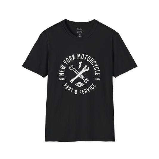 New York Motorcycle Vintage Design Motorcycle T-Shirt
