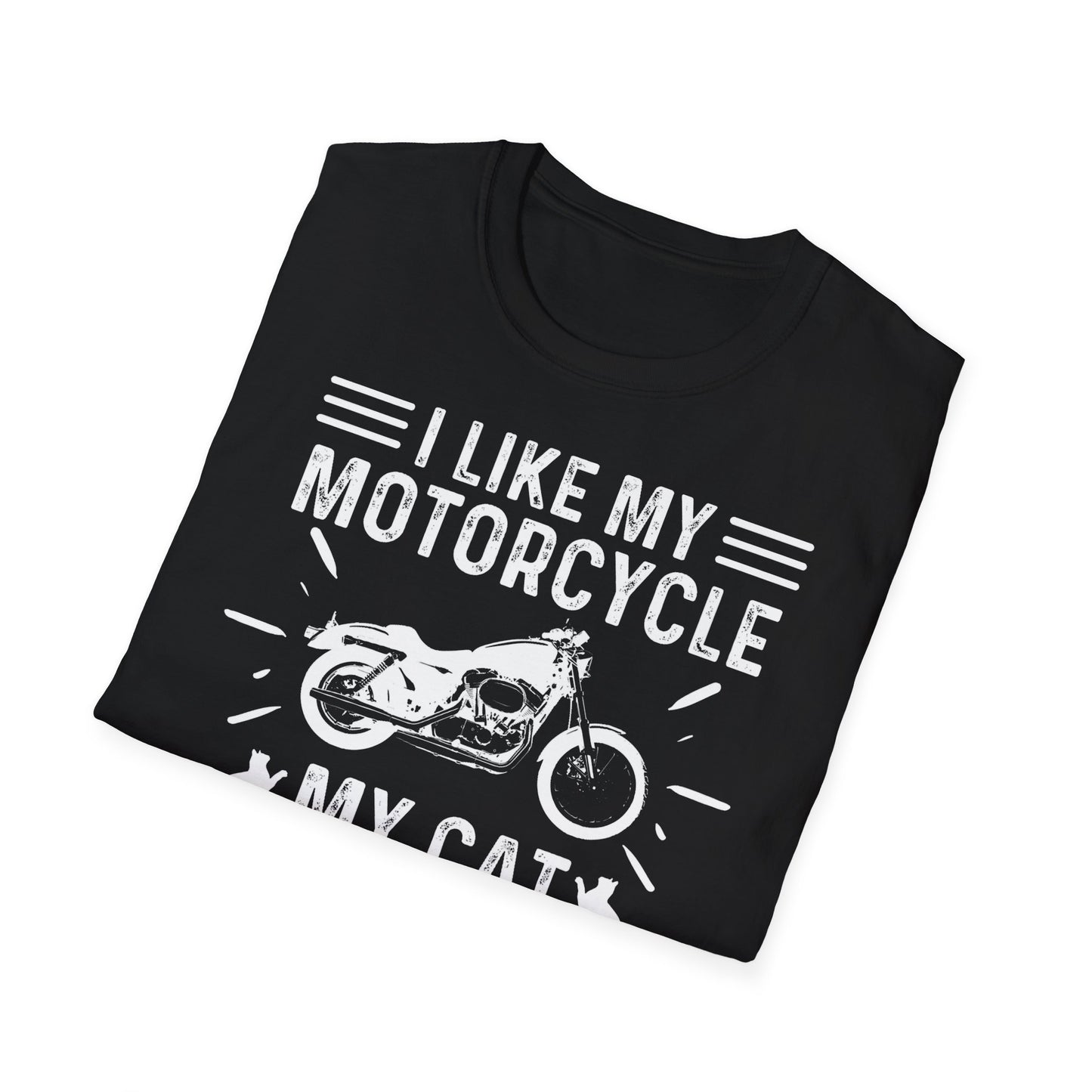 I Like My Motorcycle Vintage Design Motorcycle T-Shirt