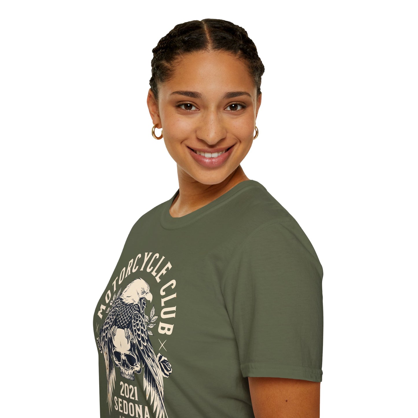 Motorcycle Club Sedona Vintage Design Motorcycle T-Shirt