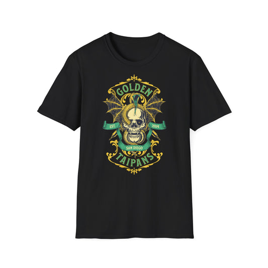 Golden Taipans Vintage Design Motorcycle T-Shirt
