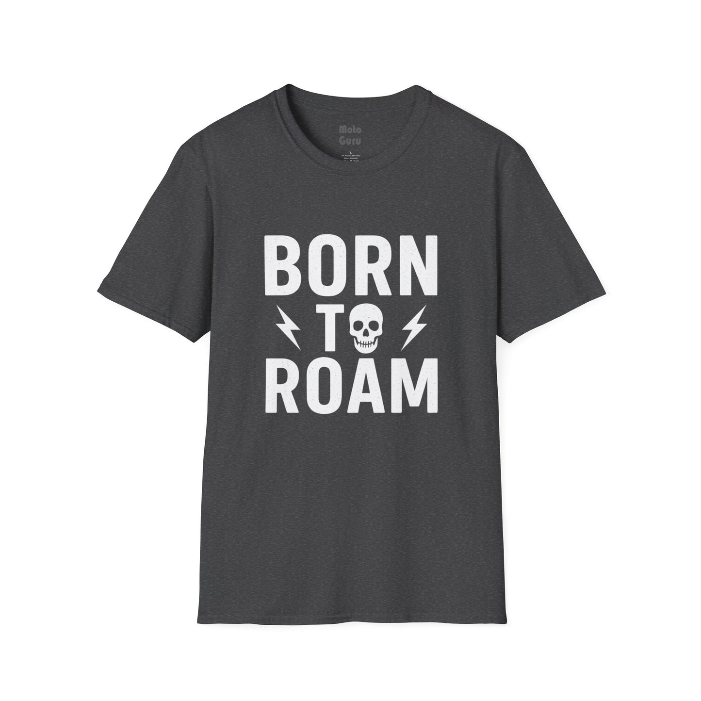 Born to Roam Unisex Vintage Desing Motorcycle T-Shirt