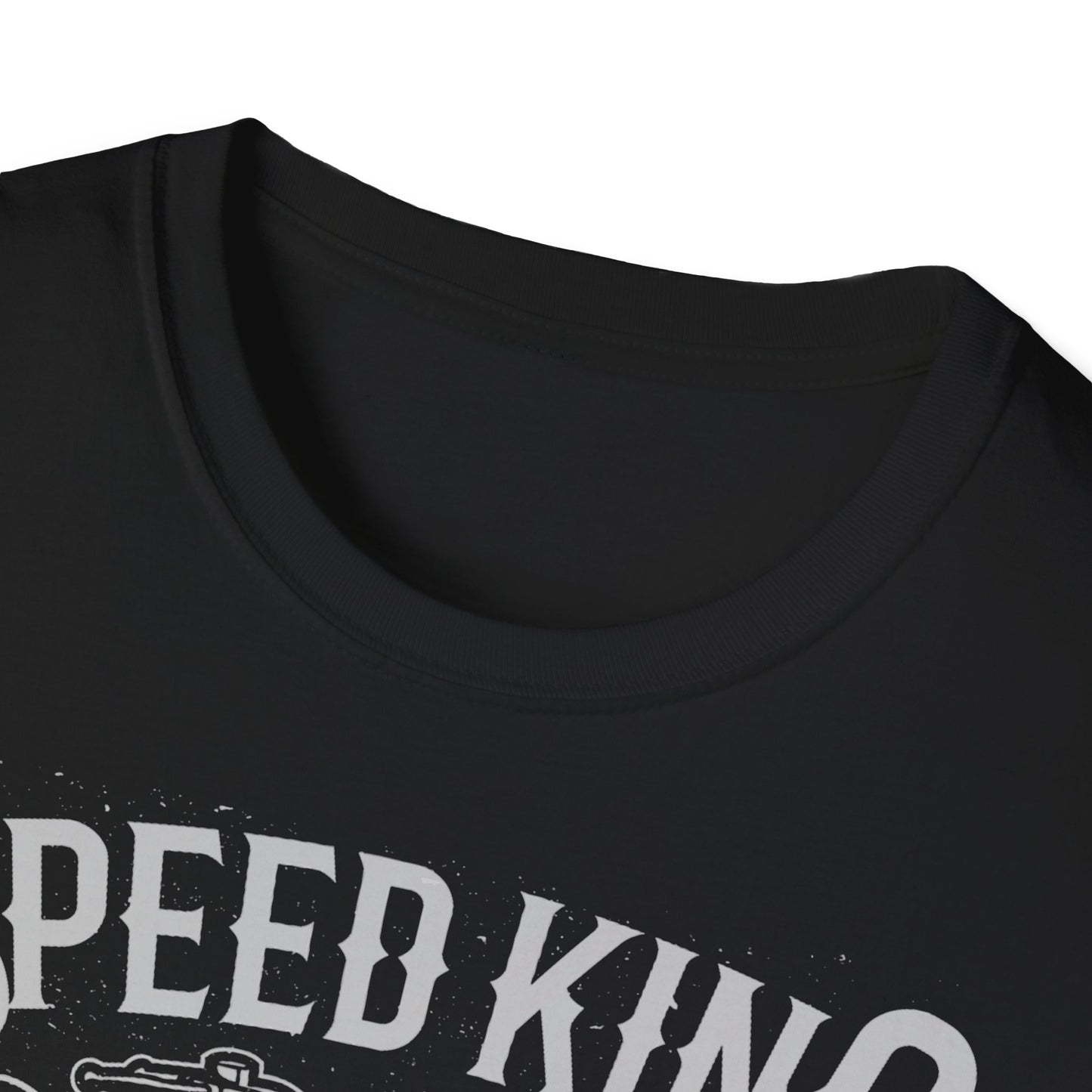 Speed King Vintage Design Motorcycle T-Shirt