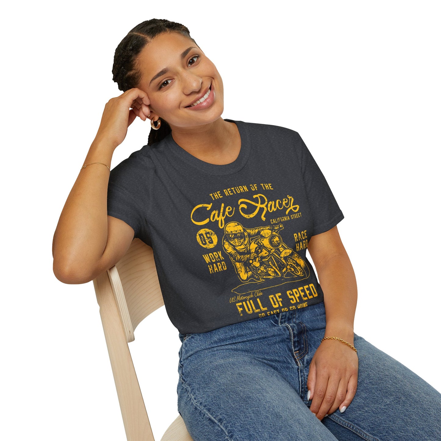 Cafe Racer Vintage Design Motorcycle T-Shirt