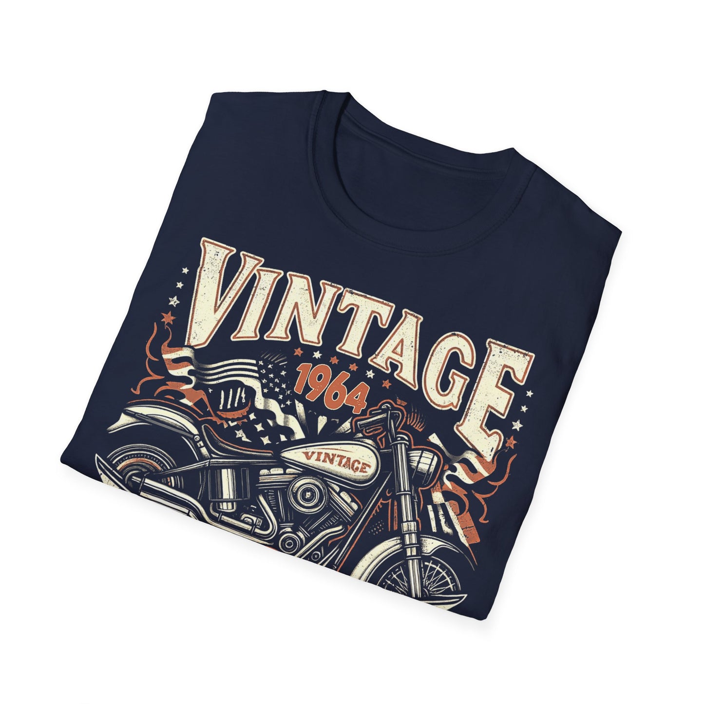 Vintage 1964 Vintage Design Motorcycle T-Shirt